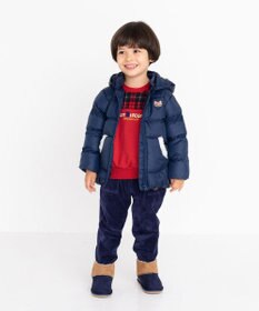 MIKI HOUSE HOT BISCUITS 【80-120cm】 高機能 グースリー素材 中綿ジャンパー