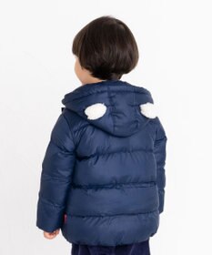 MIKI HOUSE HOT BISCUITS 【80-120cm】 高機能 グースリー素材 中綿ジャンパー