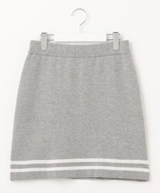 23区GOLF ウォッシャブルで気軽に着られる【WOMEN】モールボーダー ニットスカート