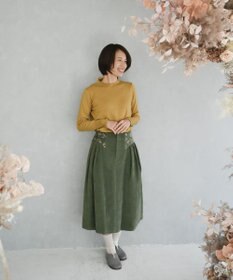 muuc 〈洗えるニット〉〈肌に優しいニット〉〈コットン＆カシミヤ〉〈通年着られるニット〉14Gハイゲージニットプルオーバー