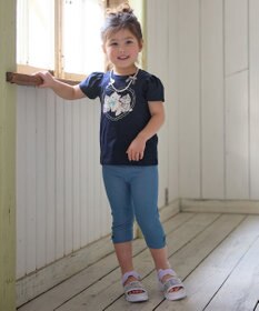 ANY KIDS ネックレス付き ネコTシャツ