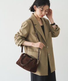russet  スエード2WAYミニボストンバッグ(CE-1570-WEB)