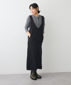 CRAFT STANDARD BOUTIQUE Uネックジャンパースカート