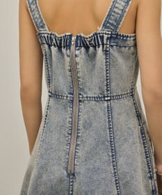 GRACE CONTINENTAL ハンカチーフヘムデニムワンピース