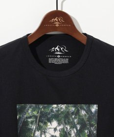 JOSEPH ABBOUD MOUNTAIN 【吸水速乾/消臭性】デオドライ天竺 フォトプリント Ｔシャツ