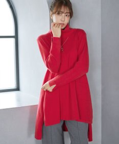 Tiaclasse まろやかタートルニットチュニック