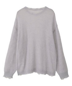 CRAFT STANDARD BOUTIQUE シアーモヘヤライクニットプルオーバー