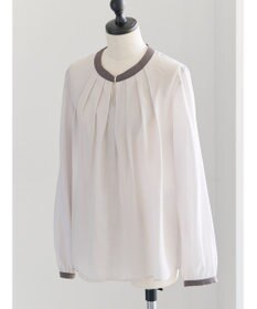 Te chichi スクエアチャームフロントタックブラウス