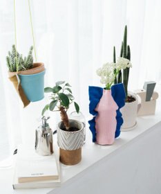 TRICOTE HANGING PLANT POT COVER S