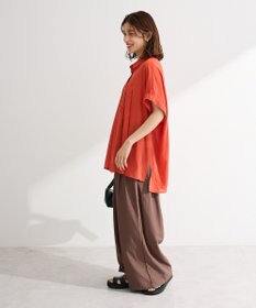 Green Parks タック入りオーバーサイズシャツ