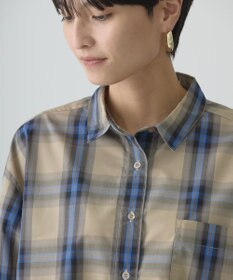 AMERICAN HOLIC イージーケアショート丈チェックシャツ