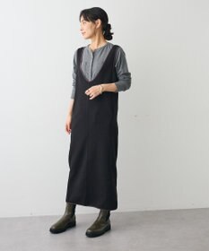 CRAFT STANDARD BOUTIQUE Uネックジャンパースカート