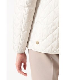 DAKS ライトウェイト フーデッドキルティングブルゾン