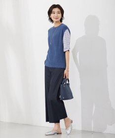 J.PRESS LADIES オーバルドロップ ネックレス