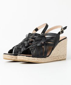 gaimo 【GAIMO/ガイモ】ダブルクロスウェッジサンダル/DUBOIS-US