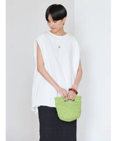 AMERICAN HOLIC 接触冷感フレンチスリーブカットチュニック