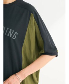 Green Parks ナイロンドッキングロゴチュニック