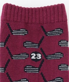23区GOLF 【WOMEN】クラブ柄 レギュラーソックス
