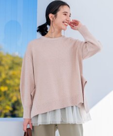 組曲 S SOBANEラメプルオーバー ニット