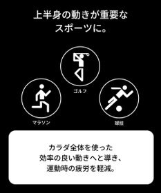 CW-X 【MEN】 CW-X 機能性トップス 【JYURYU TOP】 ハイネック 長袖 肩が動かしやすくなる 運動時の疲労を軽減 ゴルフ 球技 マラソン JAO009 /ワコール