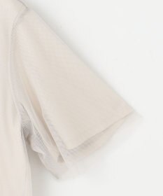 自由区 【洗える】シアーチュールプルオーバー カットソー