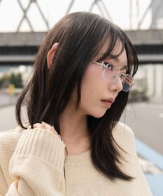 WEGO チャームリムレスアイウェア