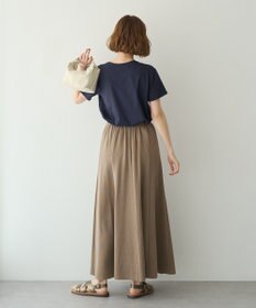 YECCA VECCA 【接触冷感】カットマーメイドスカート