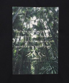 JOSEPH ABBOUD MOUNTAIN 【吸水速乾/消臭性】デオドライ天竺 フォトプリント Ｔシャツ