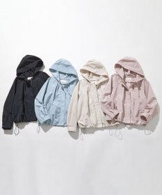 ANY SIS 【撥水・UVカット・花粉ガード】2WAYラグランフーディ ブルゾン