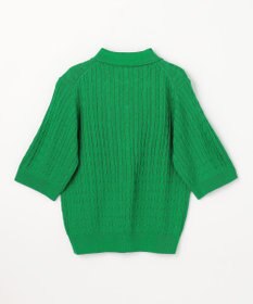 ANY 【POLO BCS別注】ケーブルニットポロ
