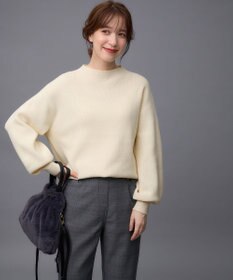 ANY 【洗濯機可能/8色展開】ソフトタッチポリエステルニット