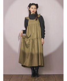 Green Parks ■ＥＳＣＡＲ　フリルキャミティアードワンピース