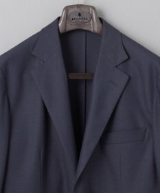 GOTAIRIKU 【通気性/ストレッチ/洗える】エアレースジャケット_ヘリンボーン柄