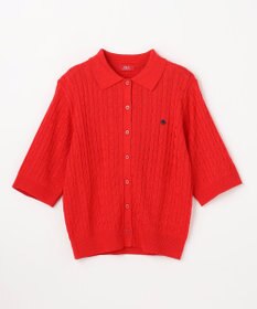ANY 【POLO BCS別注】ケーブルニットポロ