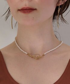 Phoebe 【金属アレルギー対応】クラスプパールネックレス
