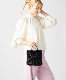 LA BAGAGERIE 【MONICA】スパンコール2WAYミニトート