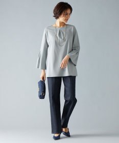 自由区 S 【洗える】エッセンシャルポンチクルーネック カットソー