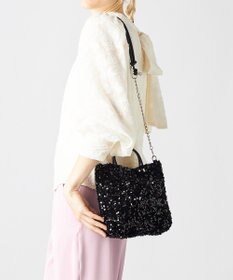LA BAGAGERIE 【MONICA】スパンコール2WAYミニトート