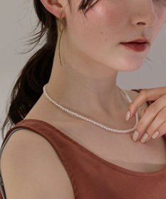 Phoebe 【金属アレルギー対応】クラスプパールネックレス