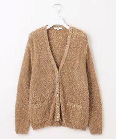 自由区 S 【カタログ掲載】ラメファンシーツイード カーディガン
