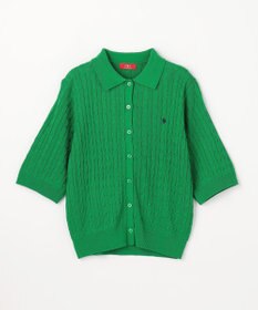 ANY 【POLO BCS別注】ケーブルニットポロ