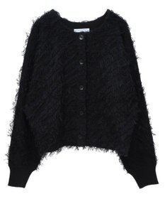 Green Parks フリンジニットカーディガン