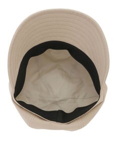 MOONBAT FURLA(フルラ) ワンポントプレート キャスケット／UV 手洗い可 日本製 サイズ調整 防菌防臭