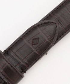 JOSEPH ABBOUD 【日本製】シャイニークロコ ベルト