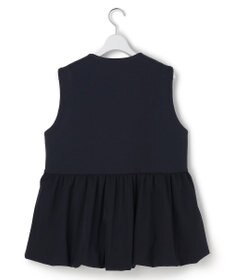 23区 【先行予約】コットンダンボール ペプラム ジレ アウター