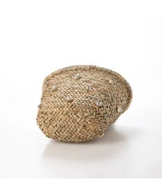 UNBILLION kakatoo ビジュー付きカゴバッグ