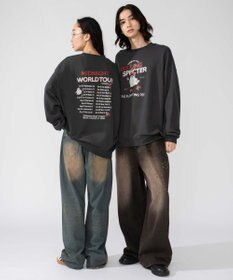 WEGO 【2025年秋冬新作/SMLXLサイズ展開/ユニセックス着用ITEM】アソートグラフィックプルオーバー