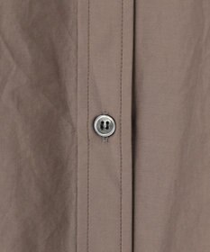 23区 【先行予約】ナイロンコットンタフタ シャツワンピース