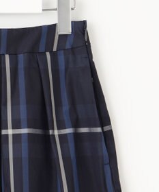 J.PRESS LADIES 【洗える】2/2綾 メモリーチェック タック スカート