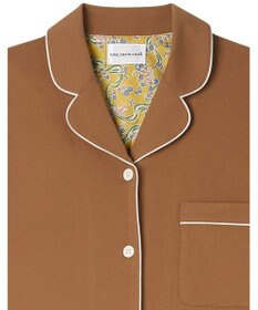une nana cool 【綿100%】70/2 天竺 半袖開襟パジャマ MADE WITH LIBERTY FABRIC